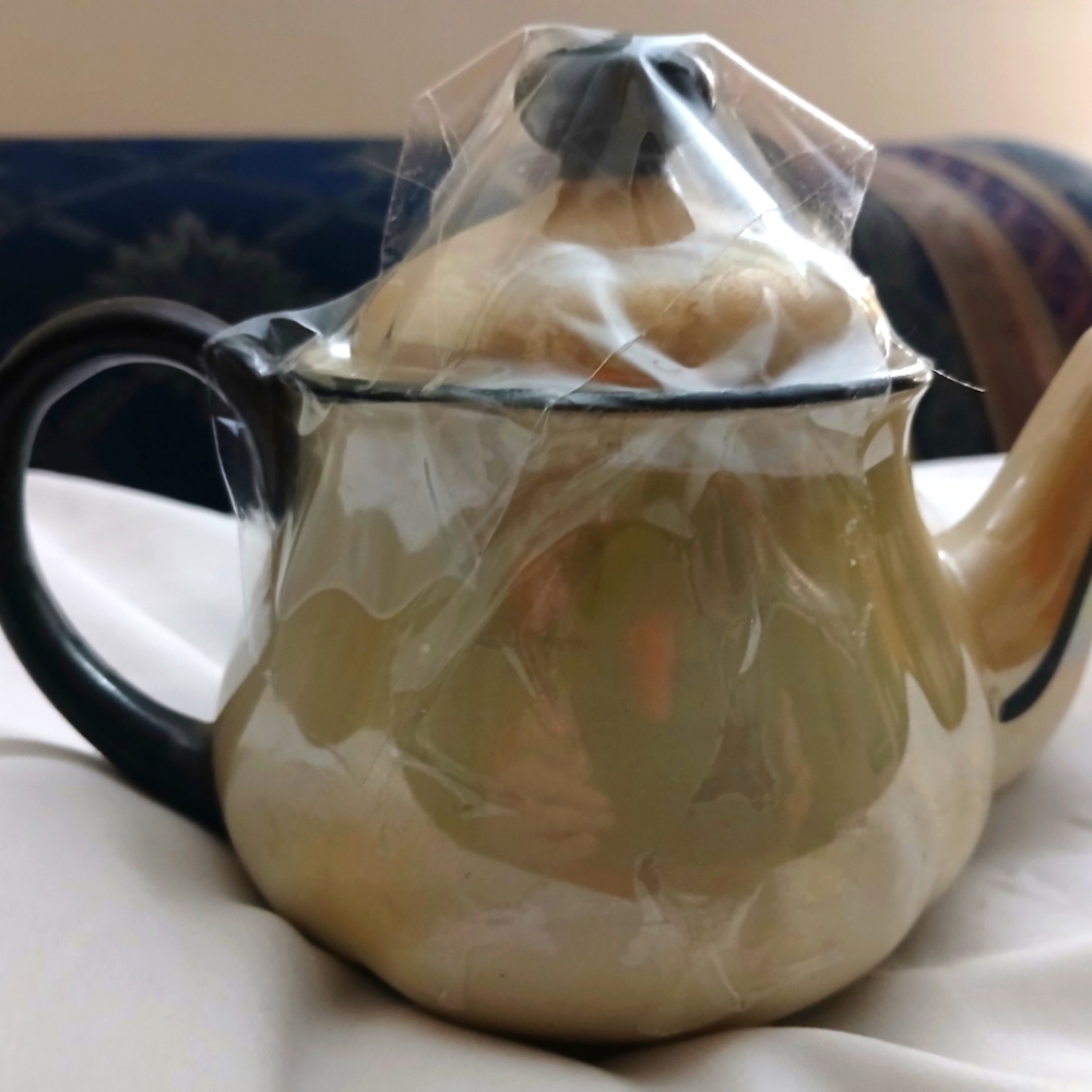 Czech slovakian lusterware teapot